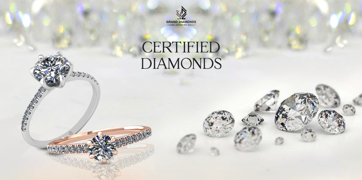 GIA-certified diamonds