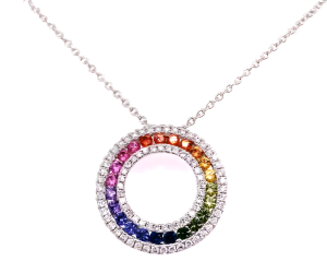 rainbow pendent