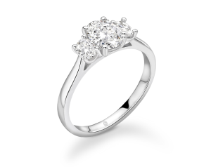 The Three Stone Ring Setting