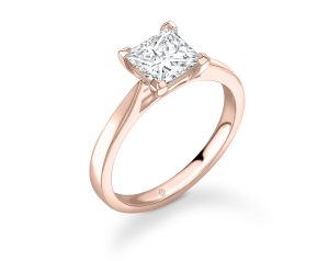 diamond cut engagement ring