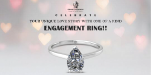 pear cut engagement ring desiign