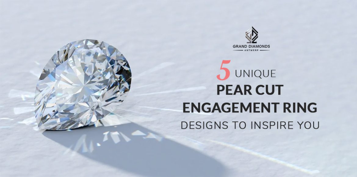 pear cut engagement rings