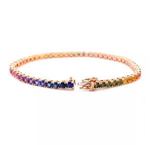 Sapphire Tennis Bracelet