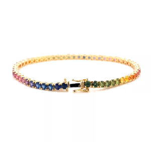 Tennis Bracelets with Sapphires