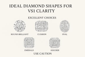 Diamond Shapes for VS1 Clarity