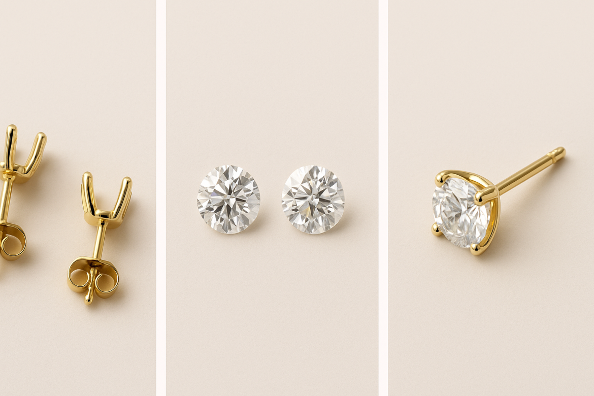 Design Your Own Earrings | Custom Diamond Earrings at Grand Diamonds