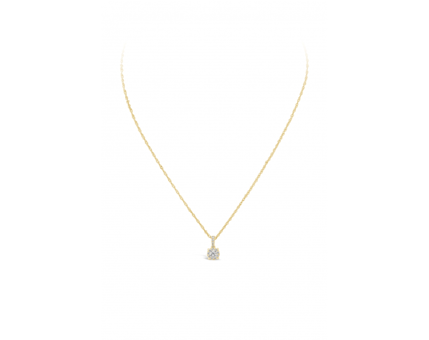 18k white gold halo illusion set diamond pendant with upstones Photos & images